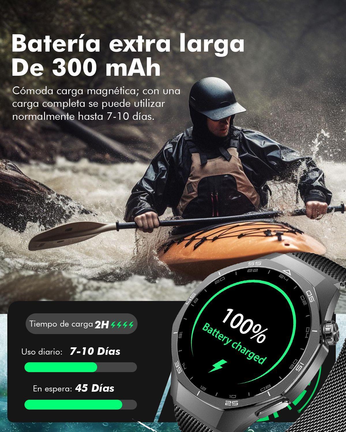 Smartwatch Racer Ultra Hombre Reloj Inteligente compatible Android-iOS-1