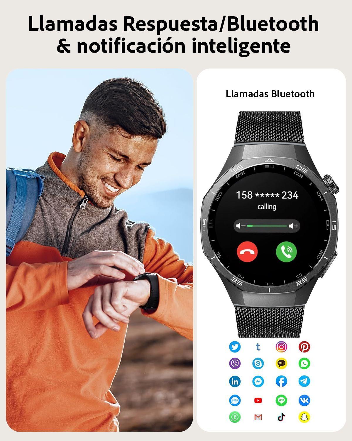 Smartwatch Racer Ultra Hombre Reloj Inteligente compatible Android-iOS-3