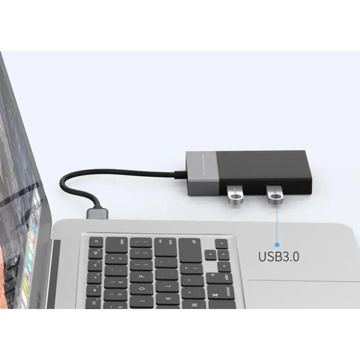 Lector Multifuncional Tarjeta 6en1 Sd microsd cf xqd Usb 3 0-5