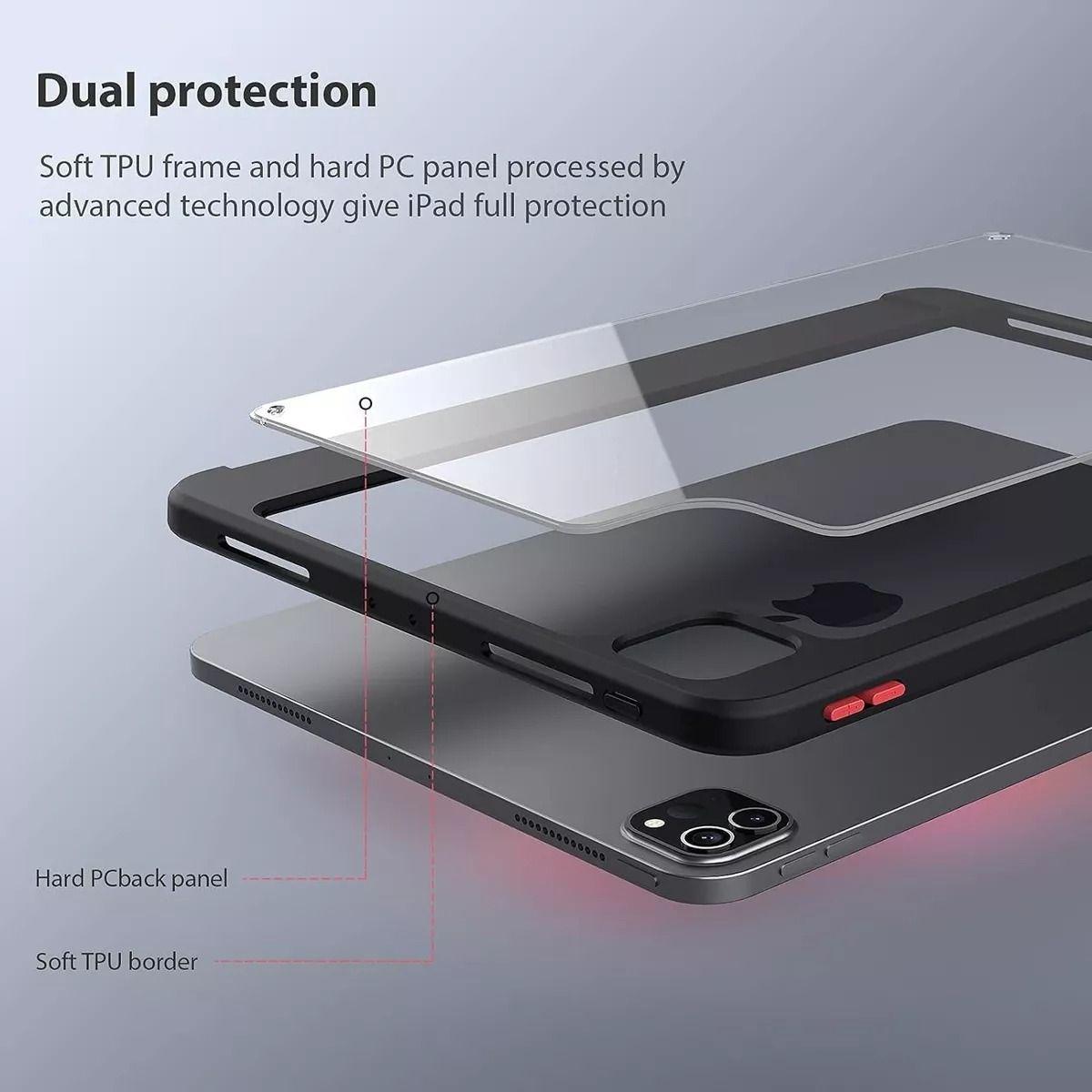Carcasa Smart Cover Nillkin Cuero Para iPad Air 6ta Gen. 11'-3