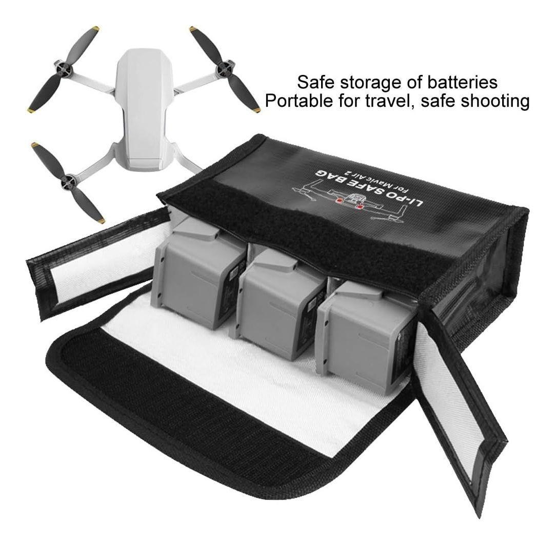 Bolsa De Seguridad Para Baterías Drone Dji Mavic Air 2 Y 2s-4