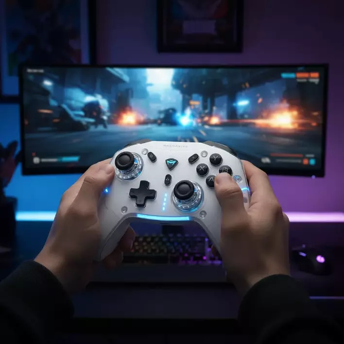 Mando Inal mbrico Machenike G5pro Max Se 1000hz Rgb Agregar a favoritos-8