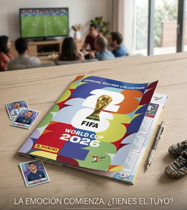 Album Tapa Blanda Mundial De Futbol Fifa 2026-4