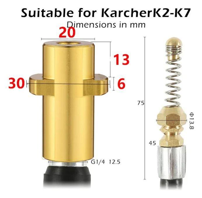 Manguera Destape Desague Para Karcher Bauker Nilfisk Otra-2