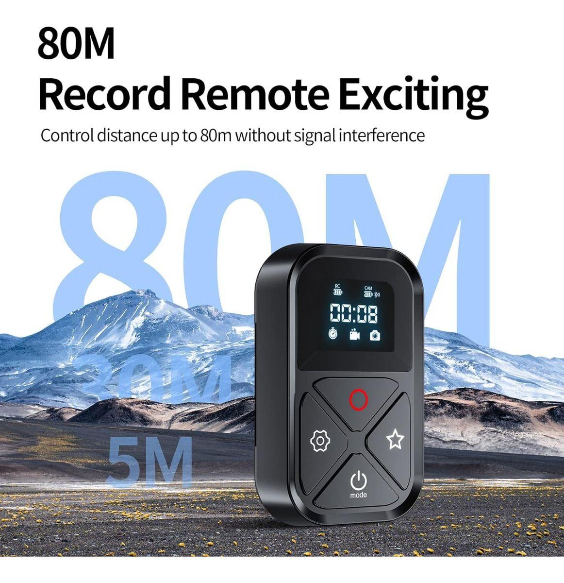 Control Remoto Smart Wifi Telesin Para Gopro 12 11 10 9 Max-4