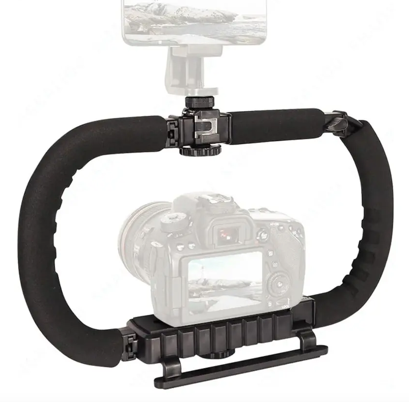 Estabilizador De Agarre Para C mara Dslr Soporte Port til-5