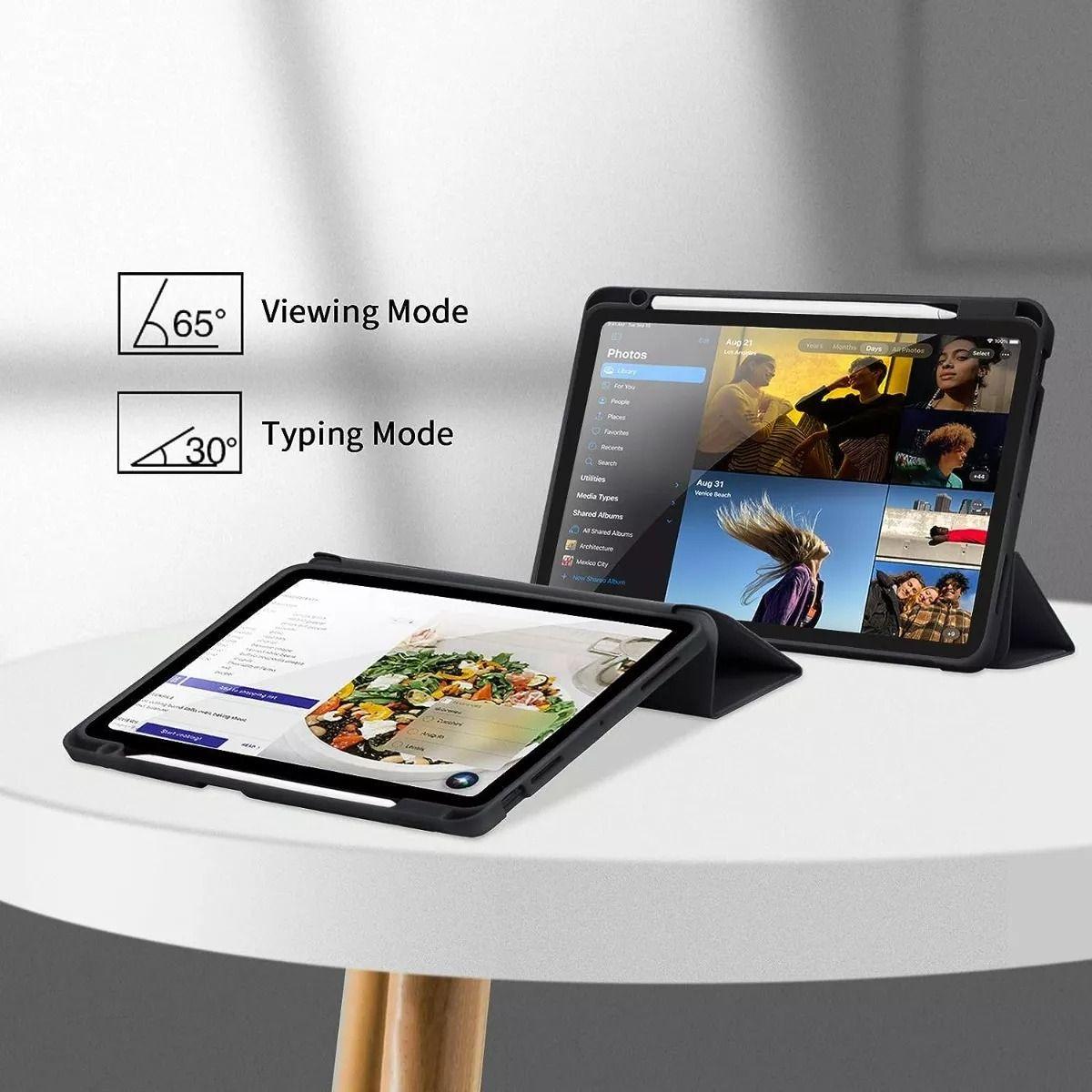 Carcasa Smart Cover + Lámina Para iPad Air 6ta A2902 A2903-4