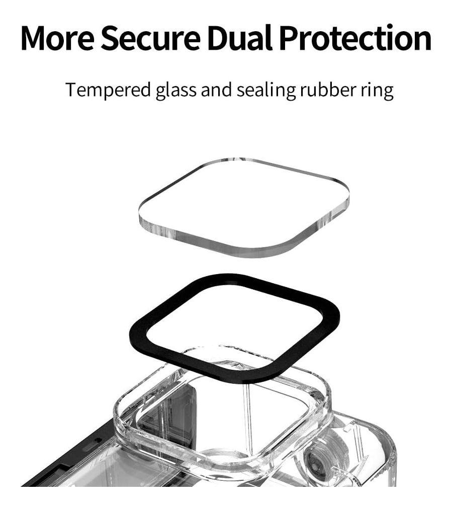 Carcasa Sumergible Impermeable Para Gopro Hero 12 11 10(45m)-3