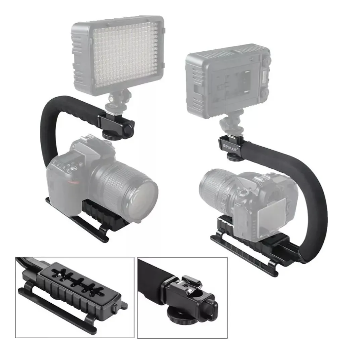 Soporte C mara Steadycam Estabilizador Escorpi n Nikon Canon Negro-2