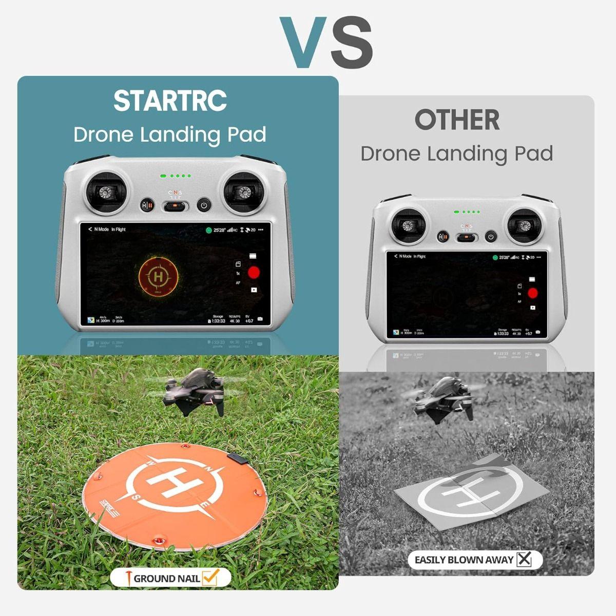 Pista De Aterrizaje Landing Pad Drone Led Nocturno Plegable-4