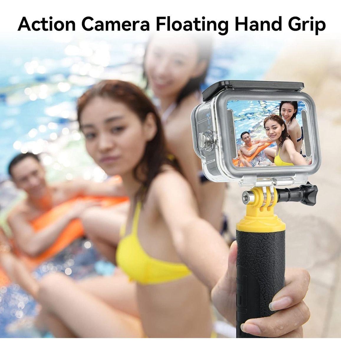 Bastón Soporte Flotador Para Gopro 12 11 10 9 Max Telesin-3