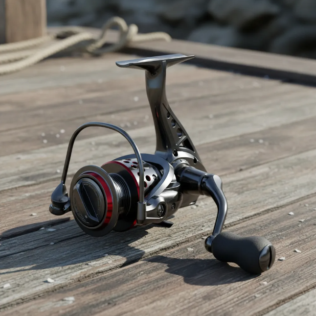 Reel Frontal Carrete Ashconfish Cf 4000 Derecho izquierdo Negro Derecho izquierdo-9