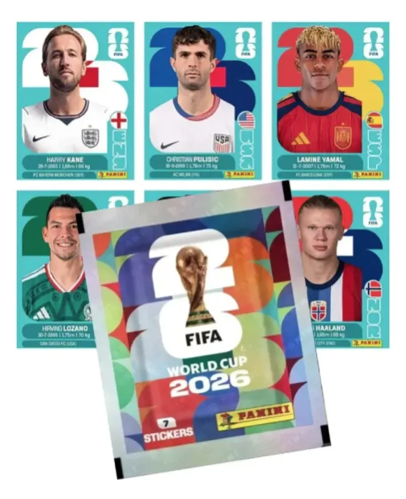 Album Panini Mundial 2026 Tapa Dura Original Mas 5 Sobres-2