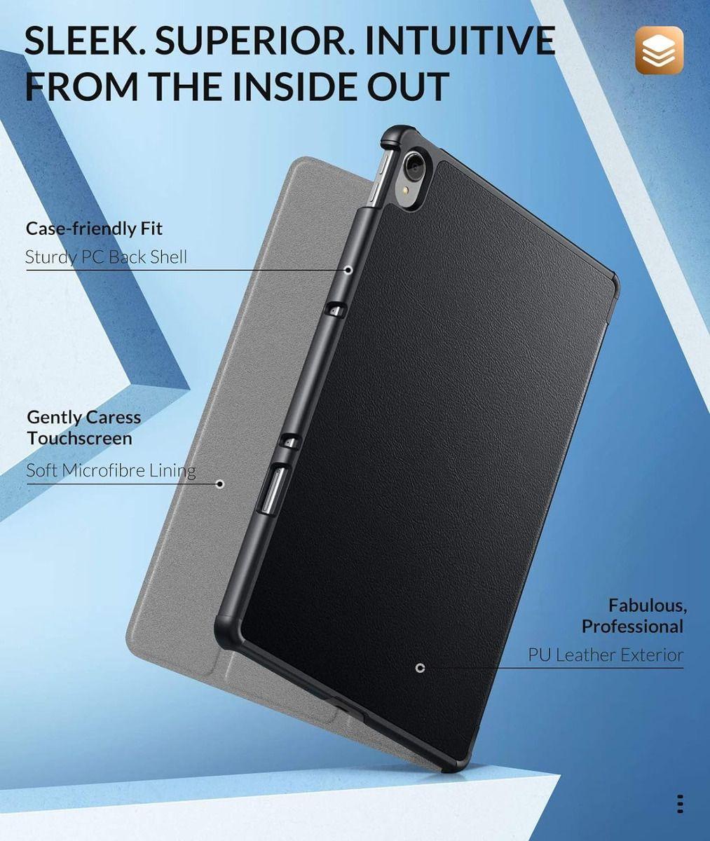 Carcasa Smart + Lámina Vidrio Para Lenovo Tab P11 (tb-j606)-5