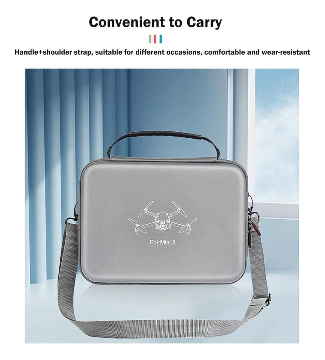 Bolso Maleta Drone Impermeble Antigolpes Para Dji Mini 3 Pro-5