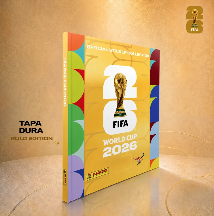 Album Mundial 2026 Gold 8 Sobres 2 Sobre Adrenalyn-2
