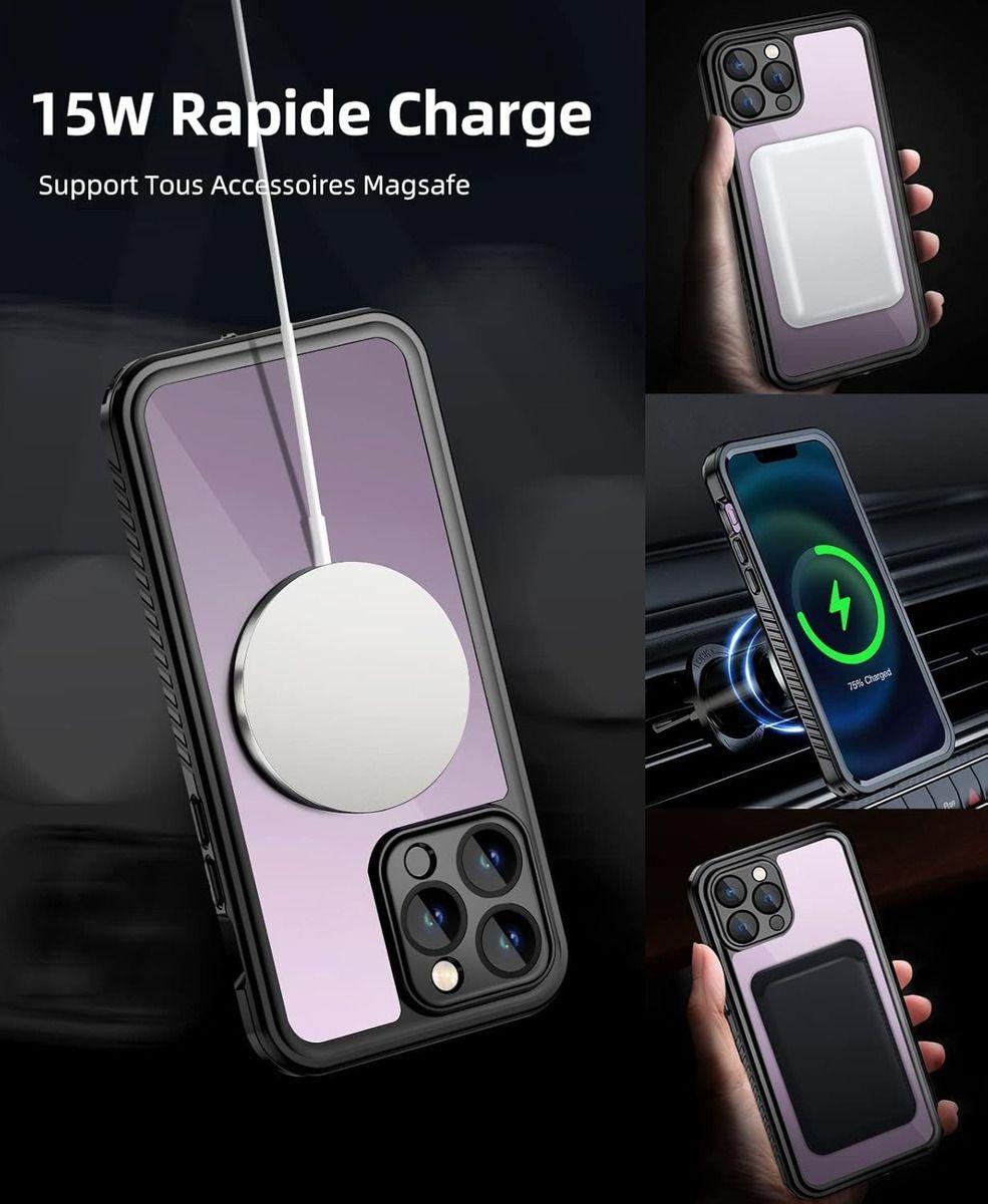Carcasa 360 Sumergible Agua Outdoor Para iPhone 14 Pro Max-6