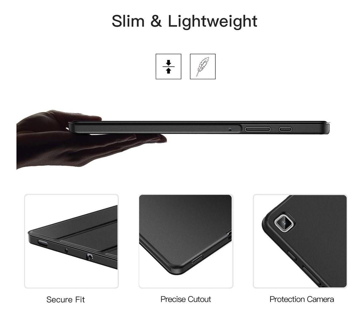 Carcasa Smart Cover Elegante Para Galaxy Tab S6 Lite 10.4-2