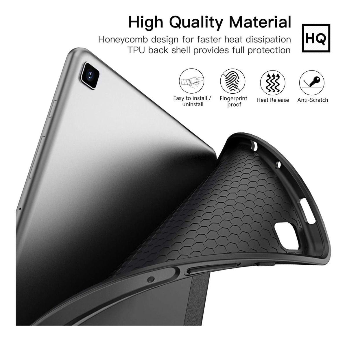 Carcasa Smart Cover Elegante Para Galaxy Tab S6 Lite 10.4-3