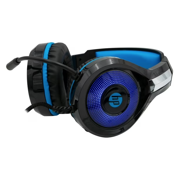 Audífonos Gamer HP On Ear DHE 8010 con Micrófono e Iluminación LED-2
