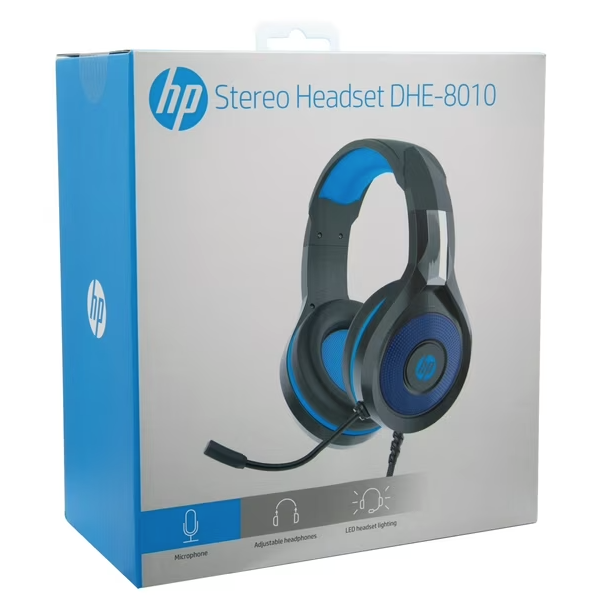 Audífonos Gamer HP On Ear DHE 8010 con Micrófono e Iluminación LED-7