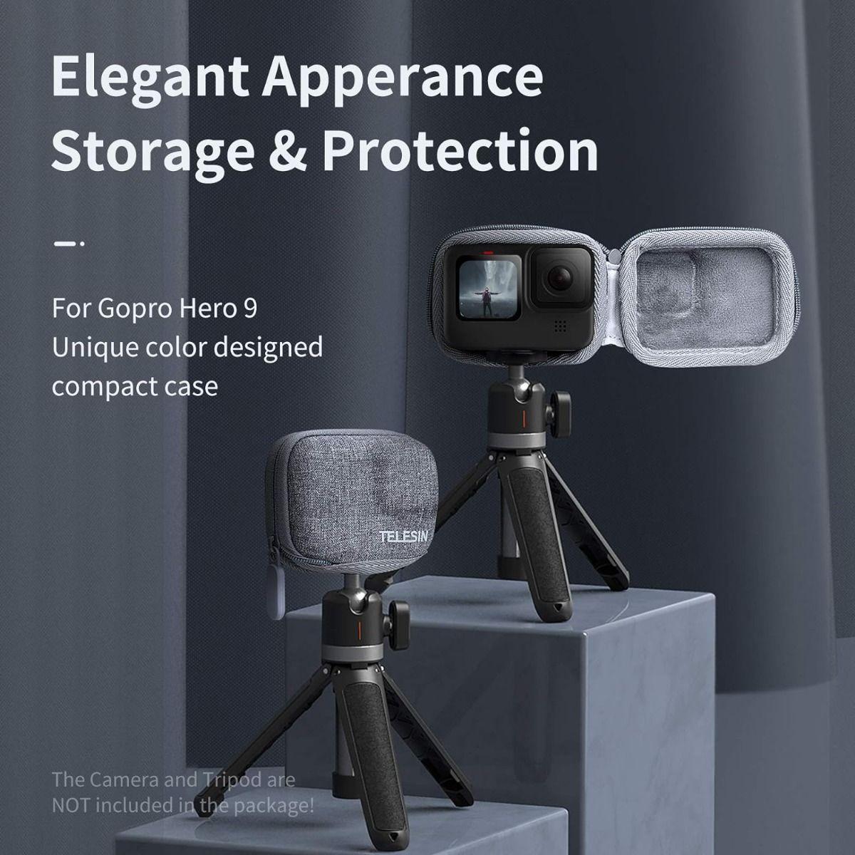 Estuche Antigolpe Portable Para Gopro Hero 12 11 10 Telesin-2