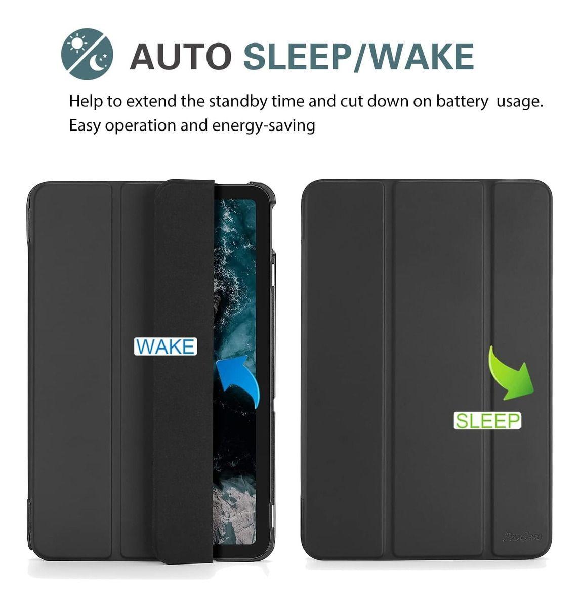 Funda Carcasa Smart Cover Para Nokia Tab T20 10,4 + Lamina-2