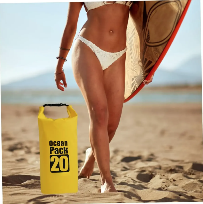 Bolsa Seca Flotante Impermeable Para Kayak Snowboard Pesca-4