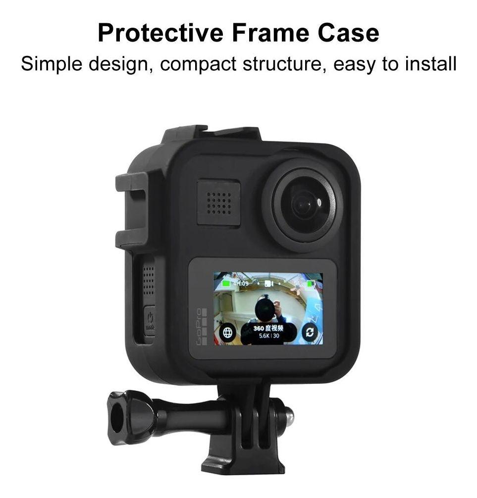 Carcasa Frame Protectora Antigolpes Para Gopro Max Firme-4