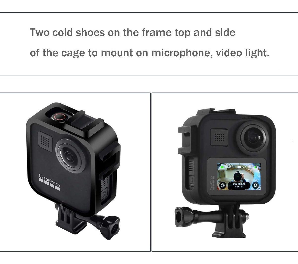 Carcasa Frame Protectora Antigolpes Para Gopro Max Firme-6