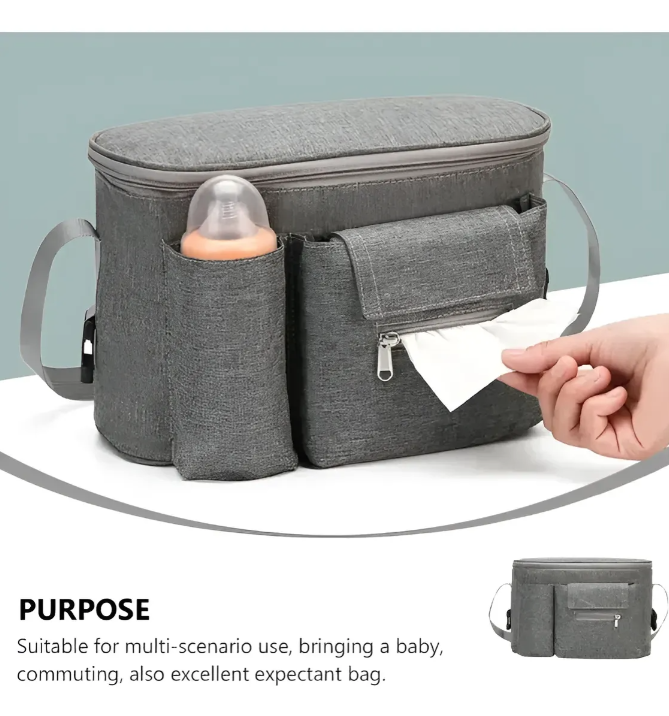 Organizador Para Cochecito Bolso Maternal Impermeable-7