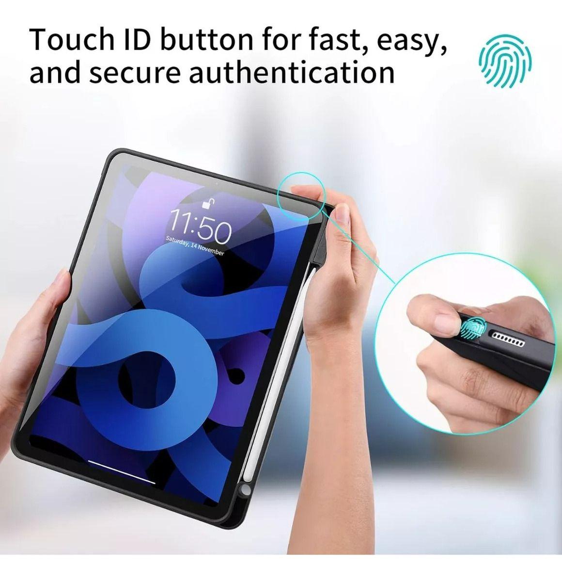 Carcasa Smart + Lámina Papel Para iPad Air 6ta A2902 A2903-3