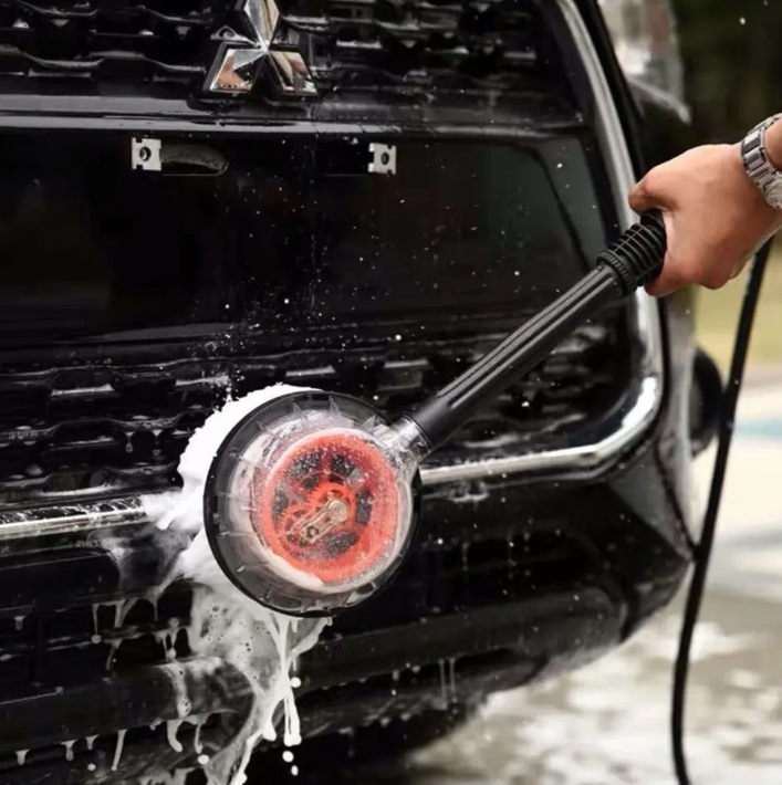 Cepillo Redondo Giratorio Alta Presi n Para Karcher K2 k7 Negro-6