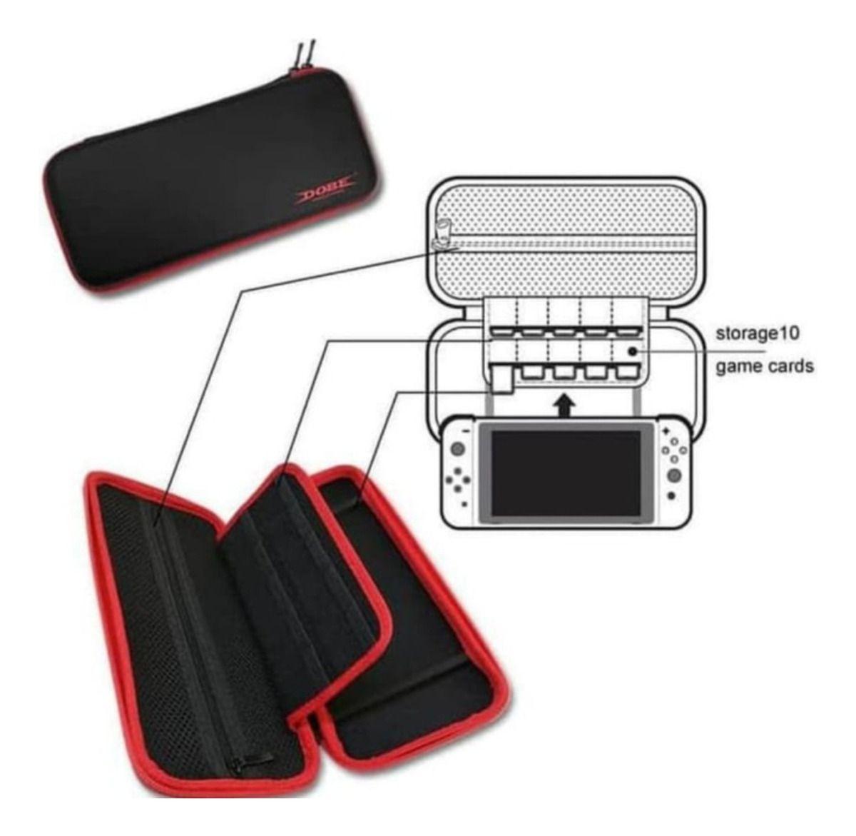 Bolso Estuche Protector Antigolpes Para N. Switch Resistente-4