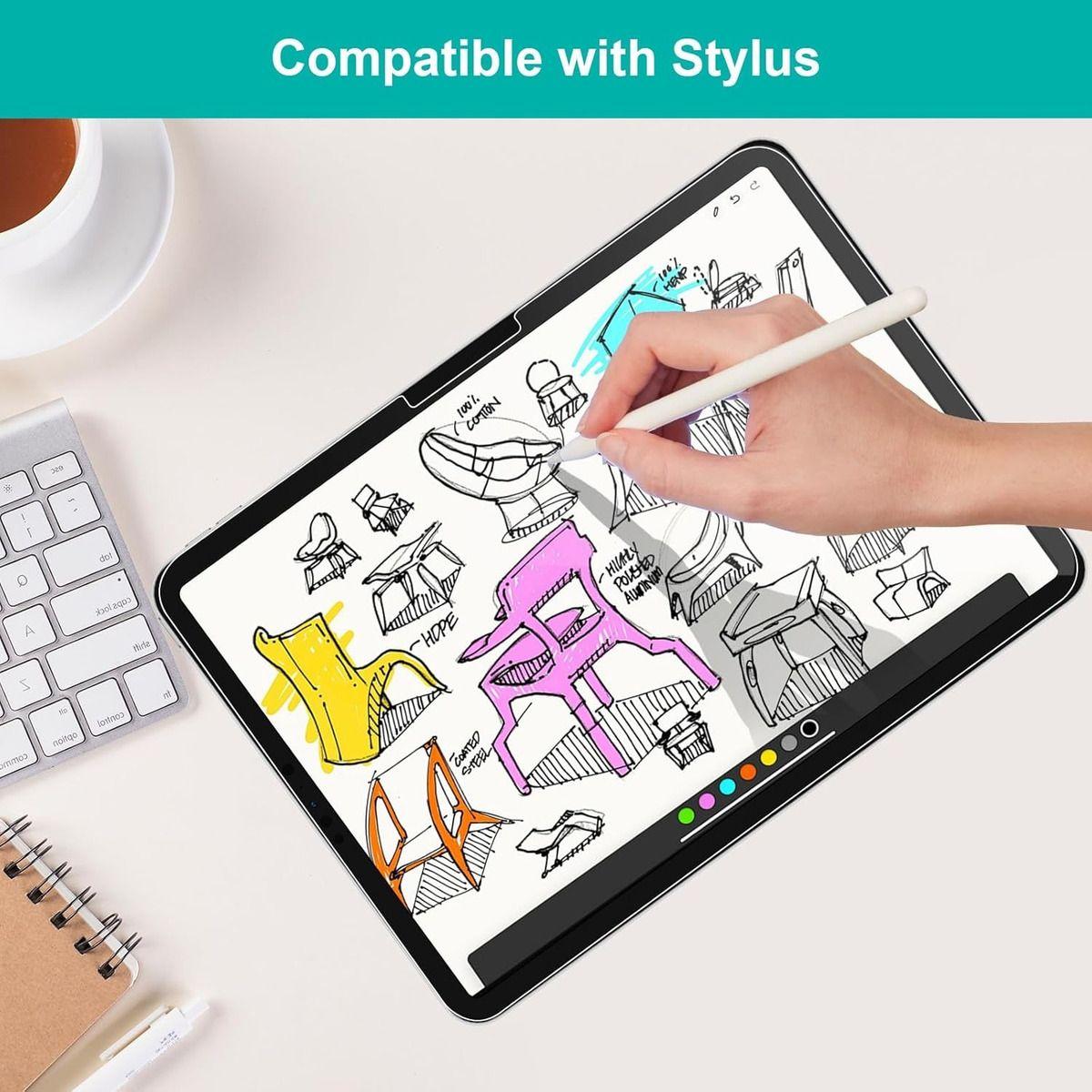 Lamina Vidrio Templado Para iPad Air 6ta Gen M2 A2903 A2902-5