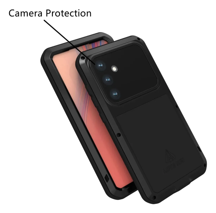 Carcasa Armadura Blindada Love Mei Para Samsung Galaxy S24 FE-3