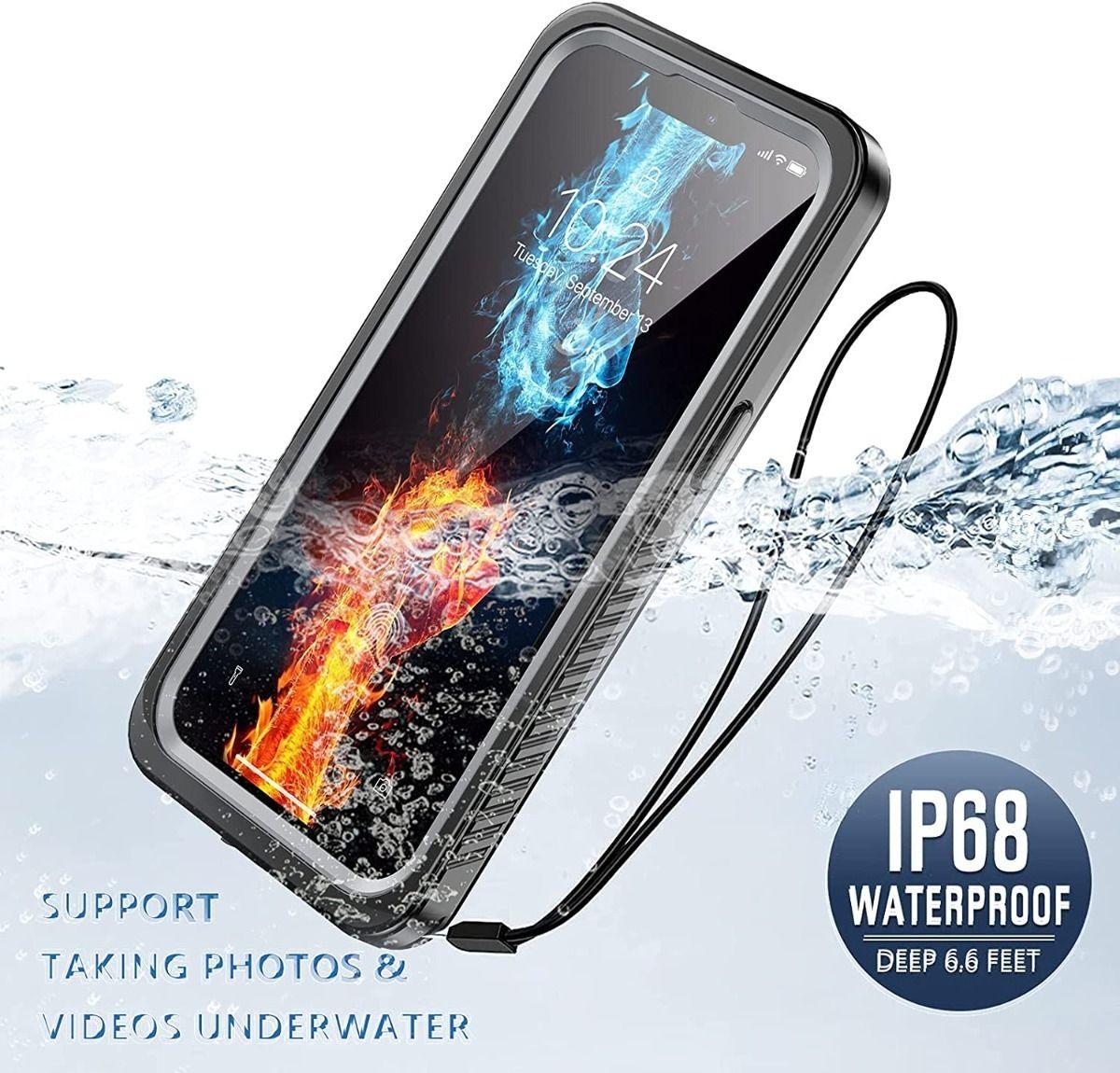 Carcasa 360 Blindada Sumergible Waterproof Para iPhone 13-3