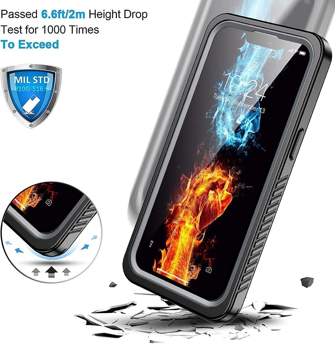 Carcasa 360 Blindada Sumergible Waterproof Para iPhone 13-4