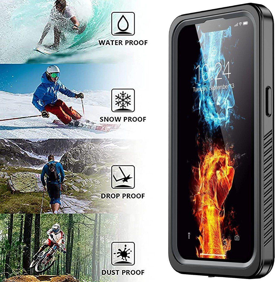 Carcasa 360 Blindada Sumergible Waterproof Para iPhone 13-6