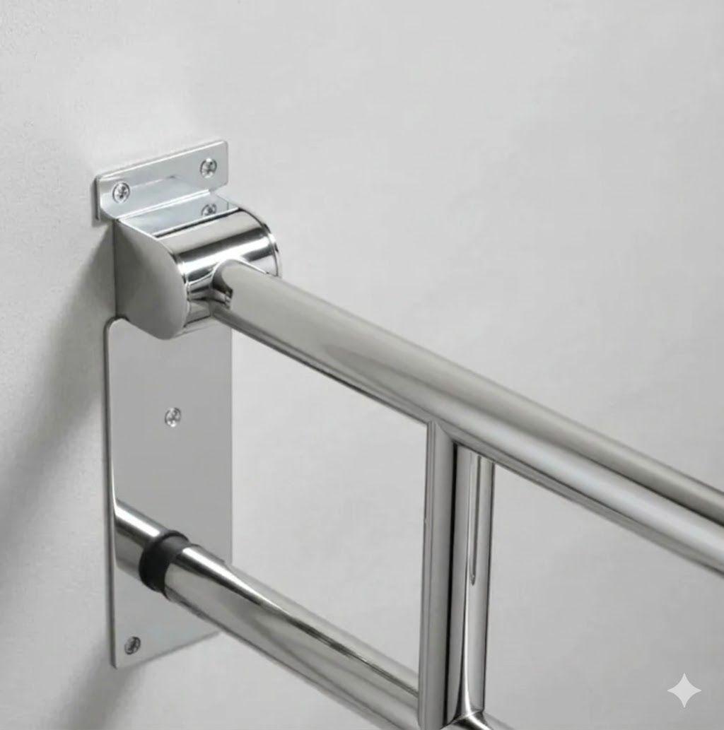 Barra De Seguridad Para Discapacitados Abatible Acero Inox60-4