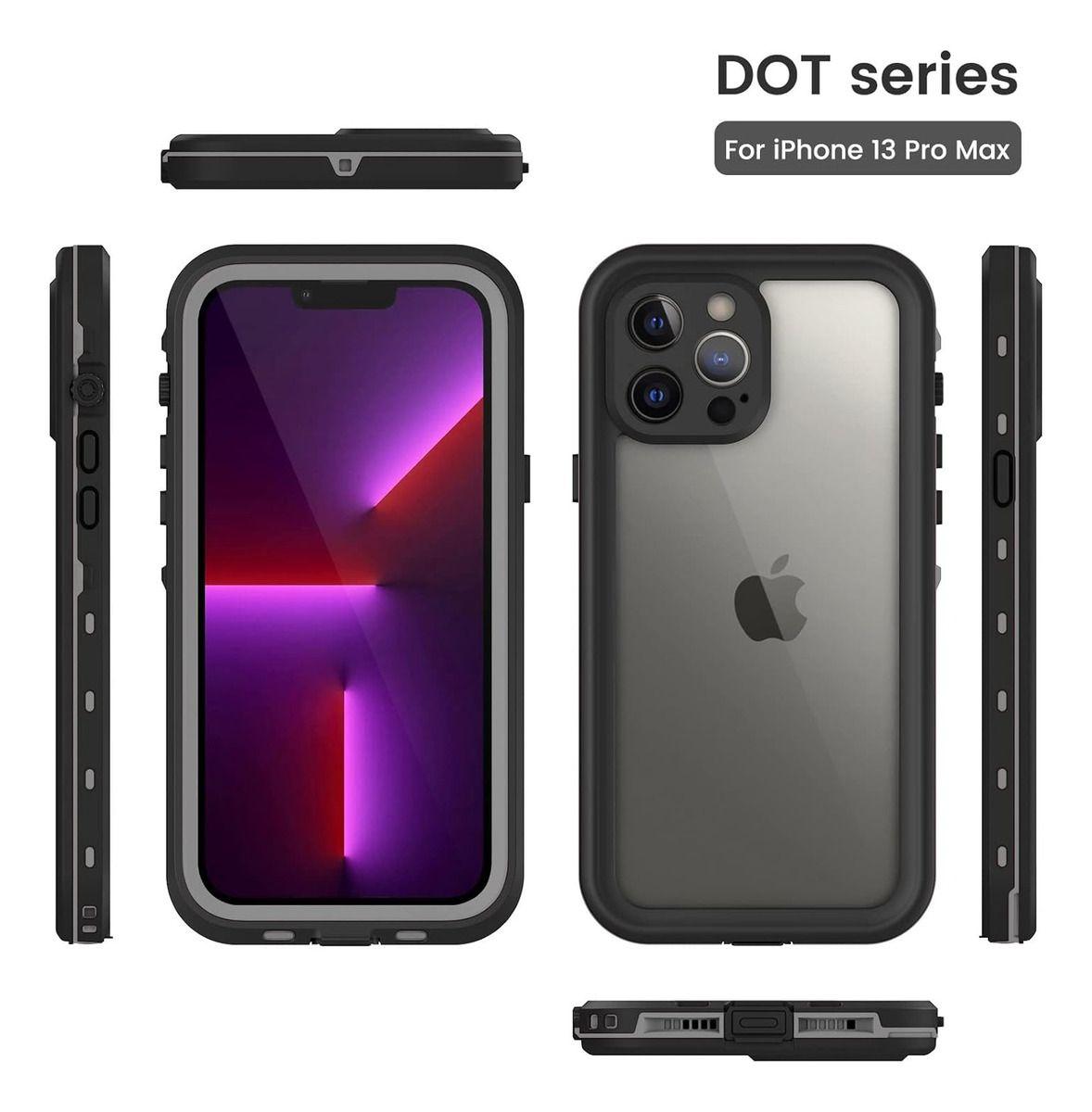 Carcasa 360 Blindada Sumergible Para iPhone 13 Pro-7
