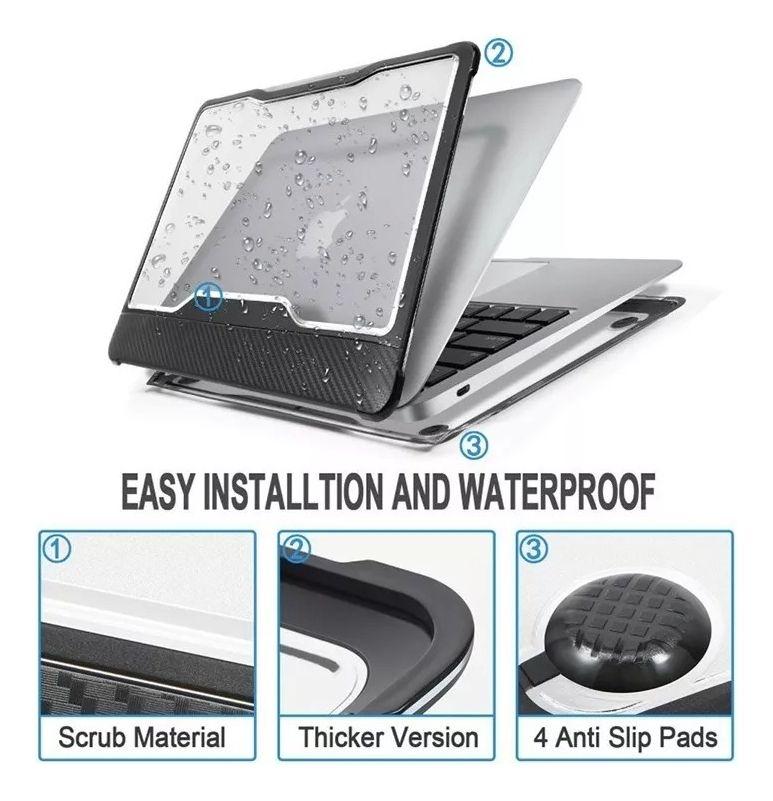 Carcasa Antigolpes Reforzada Para Macbook Air 13 A2337 M1-2