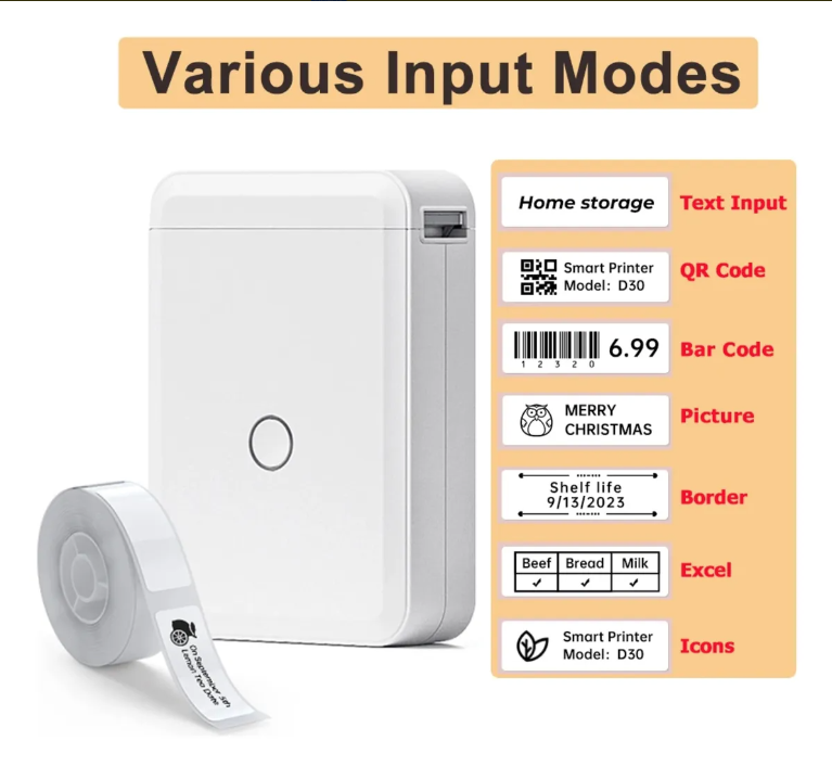 Mini Impresora T rmica Niimbot D110m Etiquetas Port til-1