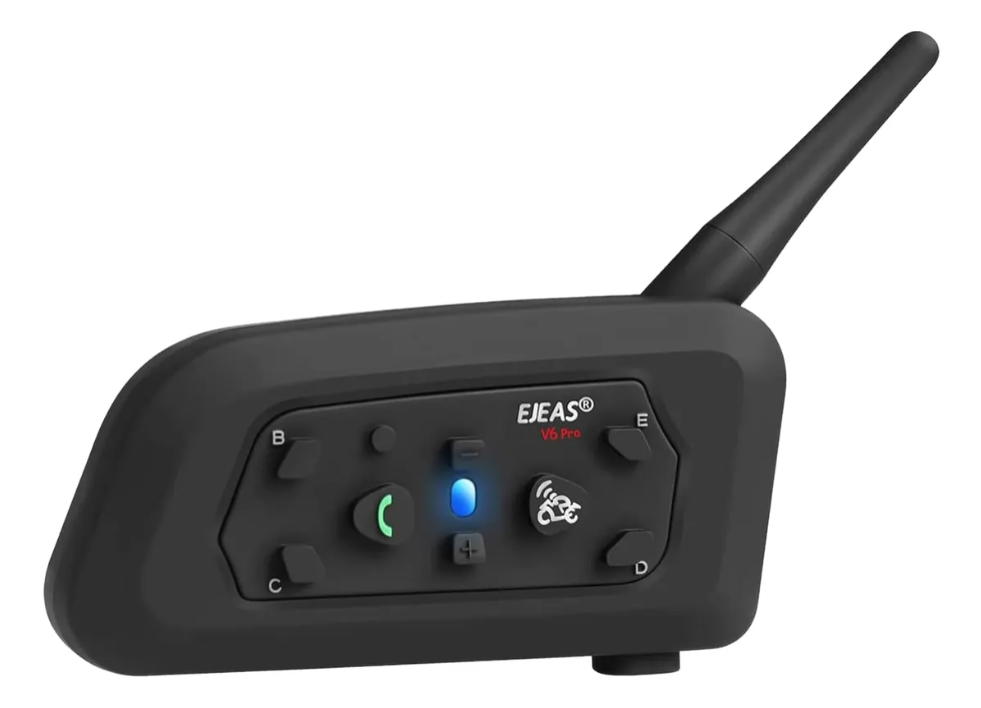 Intercomunicador De Motocicleta Ejeas V6 Pro Bluetooth-0