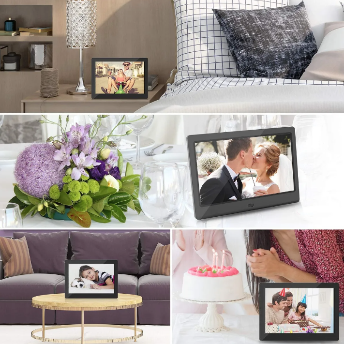 Marco Fotos Digitales 7 Inteligente Full Hd Control Remoto-2