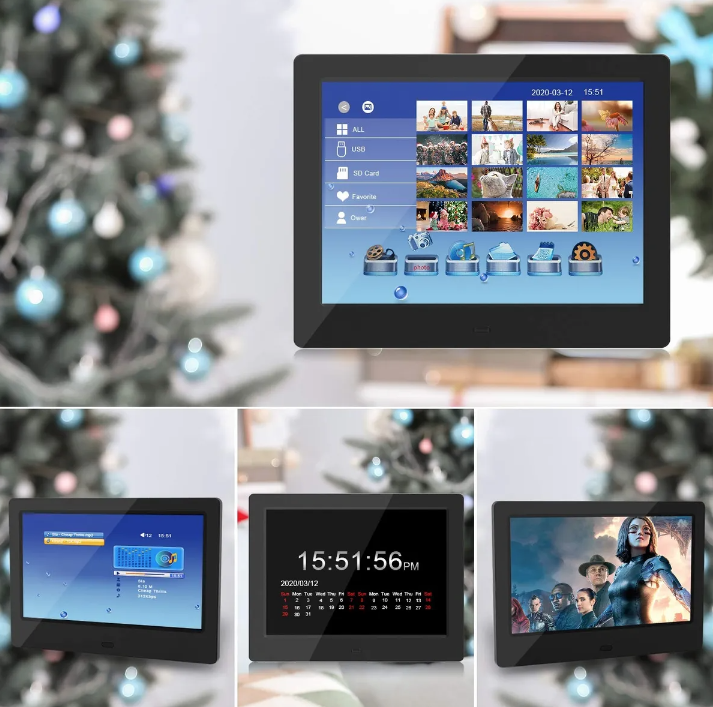 Marco Fotos Digitales 7 Inteligente Full Hd Control Remoto-6