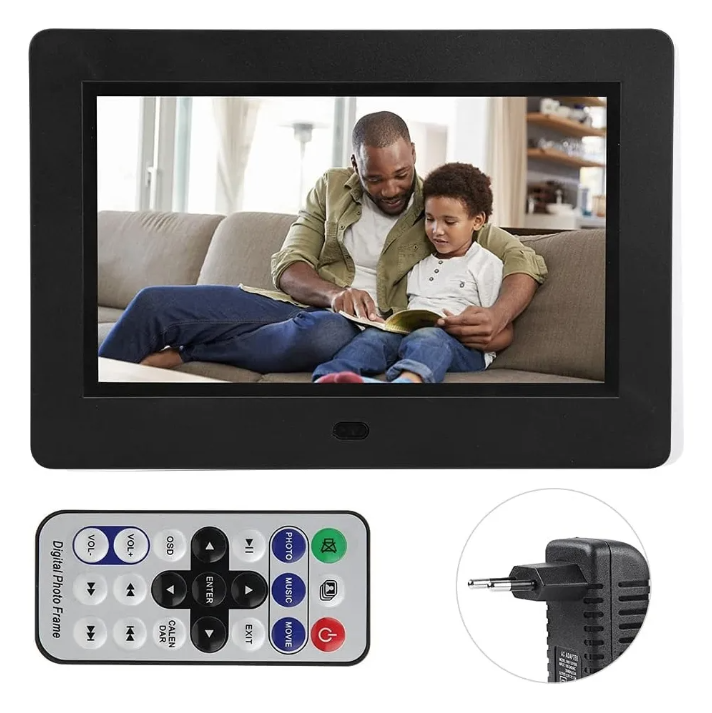 Marco Fotos Digitales 7 Inteligente Full Hd Control Remoto-8