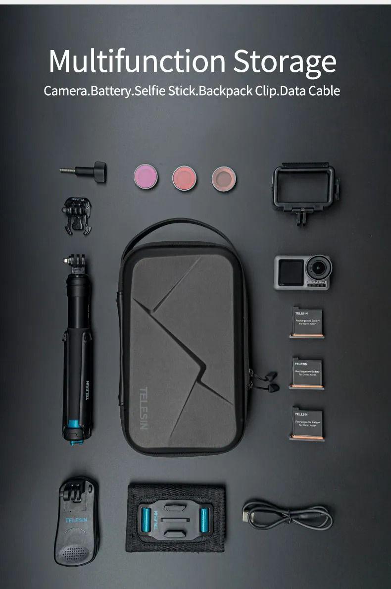 Bolso Transporte Antigolpes Para Gopro Max Hero 12 11 10-5