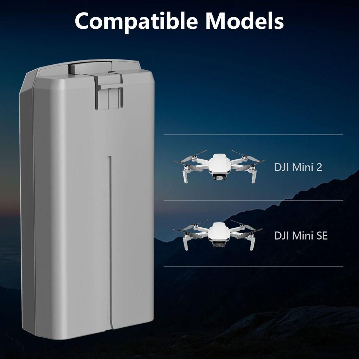 Batería Reemplazo Para Drone Dji Mavic Mini 2, Mini 2 Se, Rc-2
