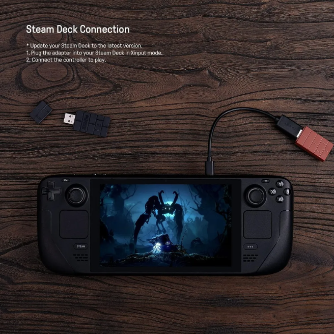 Adaptador Usb 8bitdo 2 Inalambrico Ps4 Ps5 N. Switch Pc Xbox-4